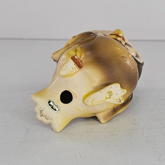 Vintage Josef Originals Owl Figurine Big Eyes Kitsch 4" Tall *FLAW* - Picture 9 of 9